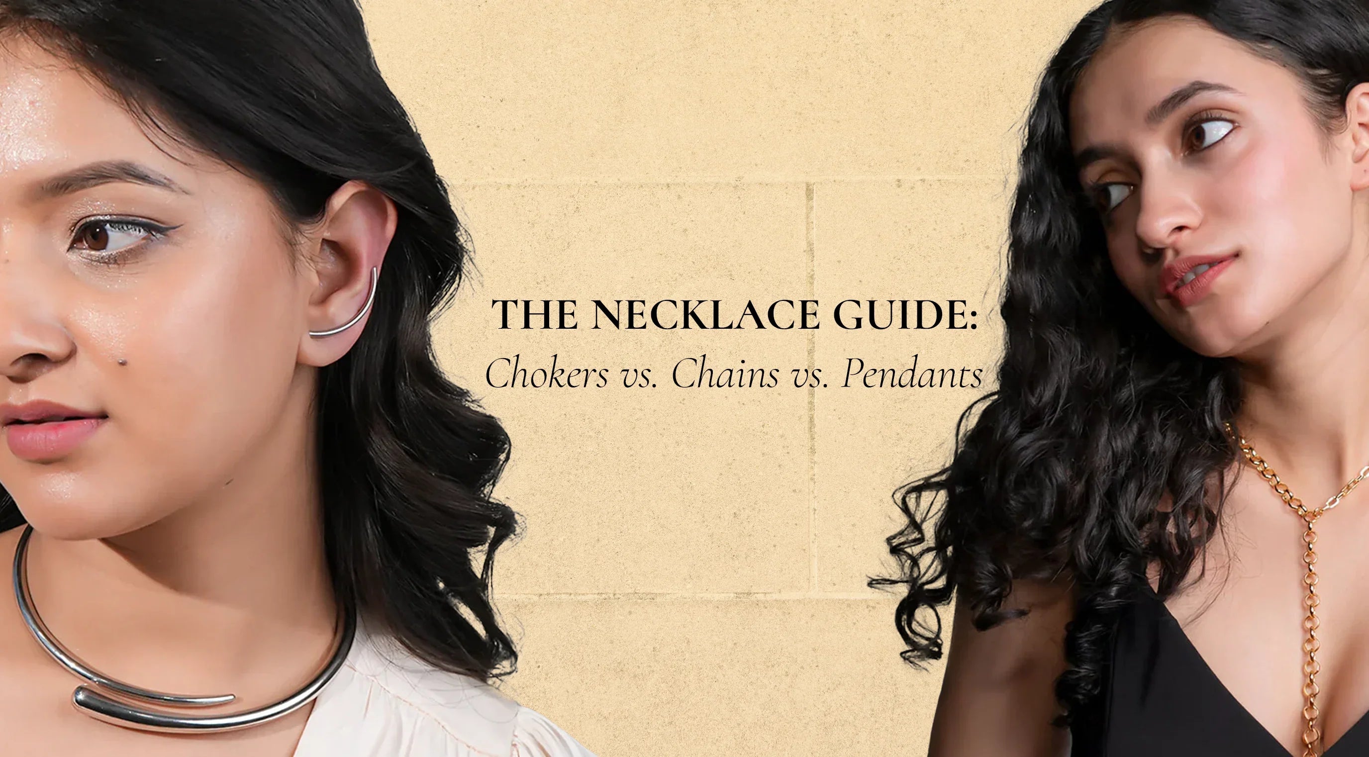 The Necklace Guide: Chokers vs. Chains vs. Pendants – Which Suits You Best?