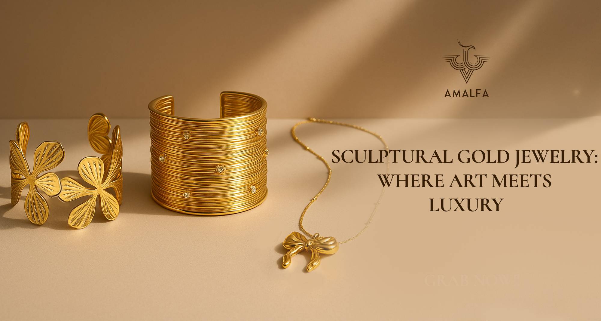 Sculptural Gold Jewelry: Where Art Meets Luxury