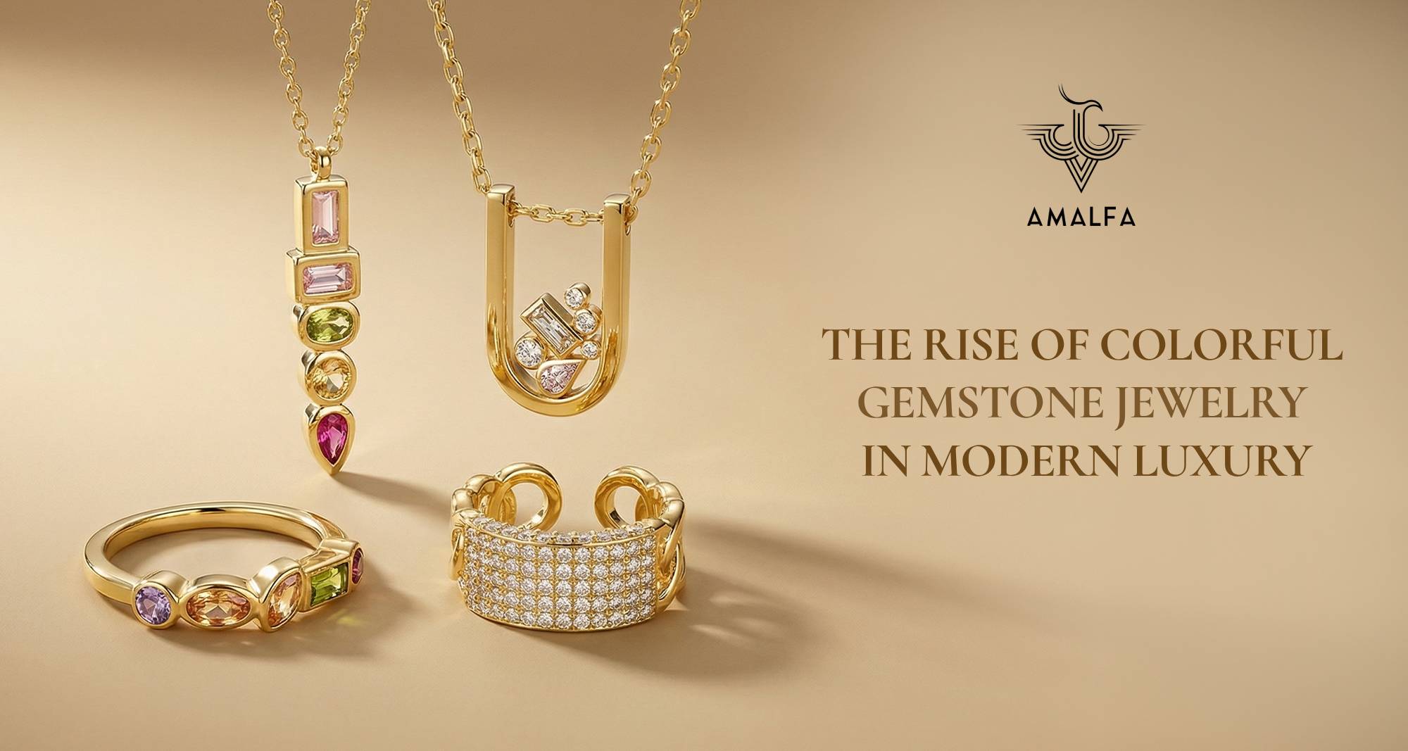 The Rise of Colorful Gemstone Jewelry in Modern Luxury