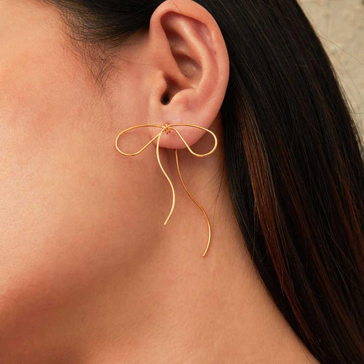 GOLD EARRINGS - Amalfa