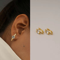 Thumbnail for Sophia Everyday Gold Stud Earrings (Set of 6 earrings)