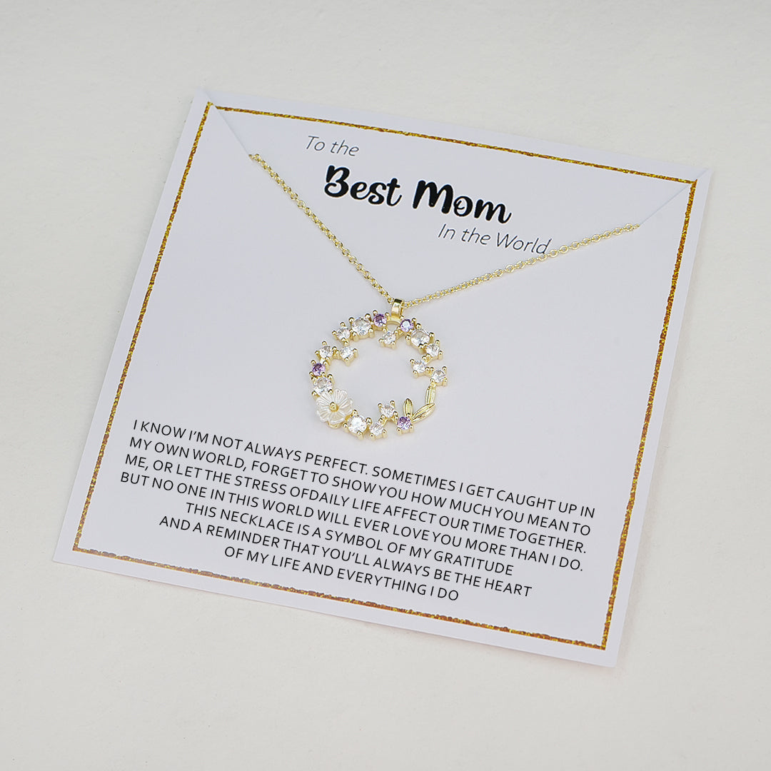 Ariana Blossom Necklace From Daughter With Special Gift Box