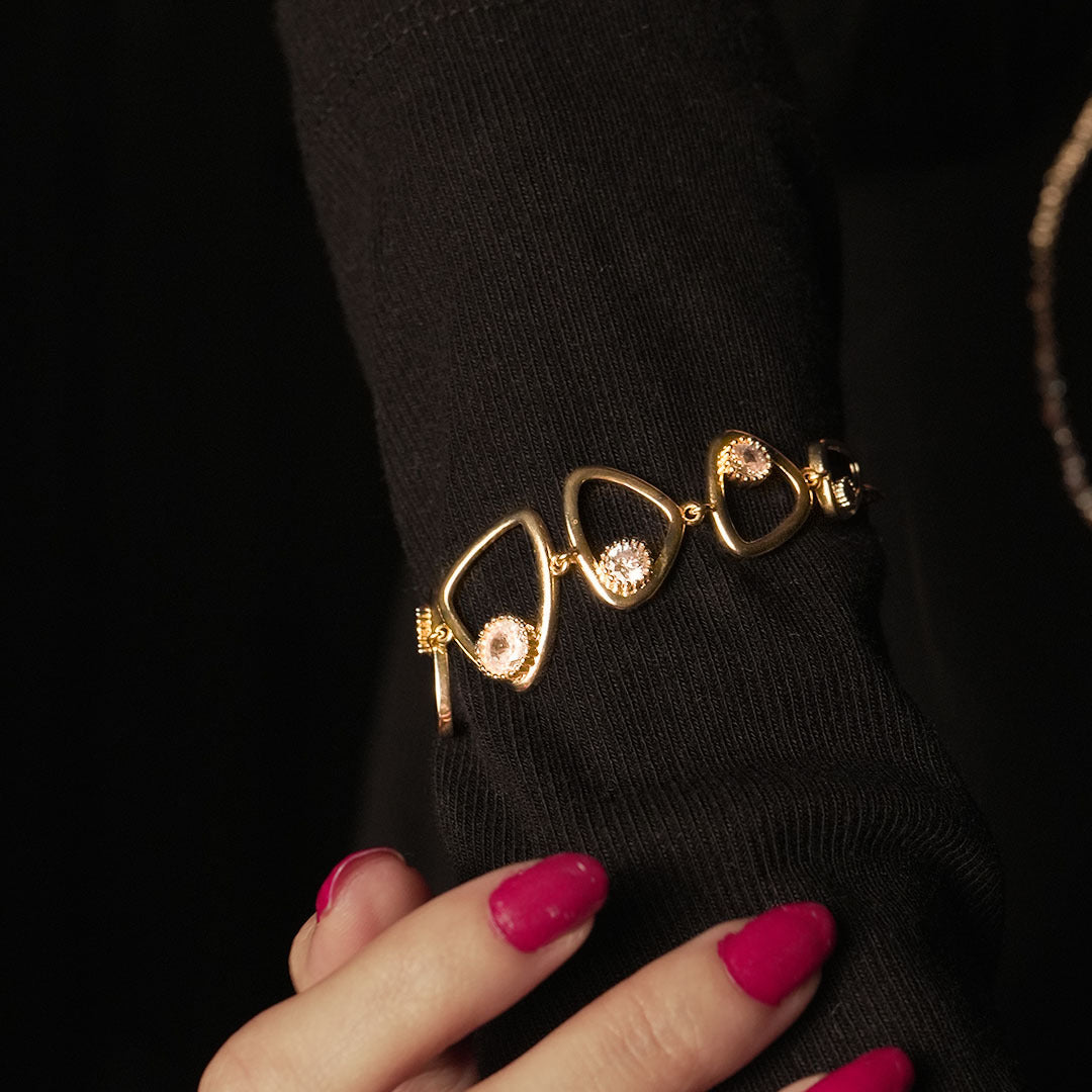 Liana Geometric Bracelet For Women - Amalfa