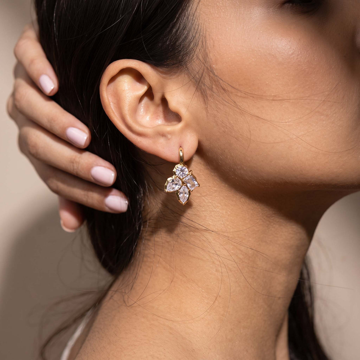 Astral Mosaic Hoops