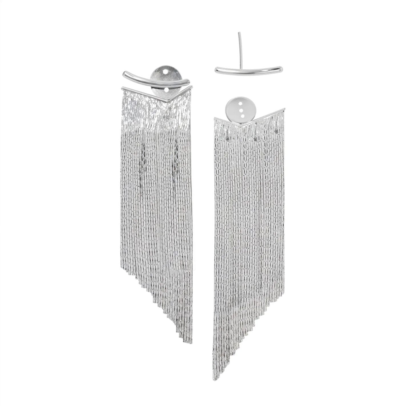 Aria Tassel Dangler Earrings - Amalfa