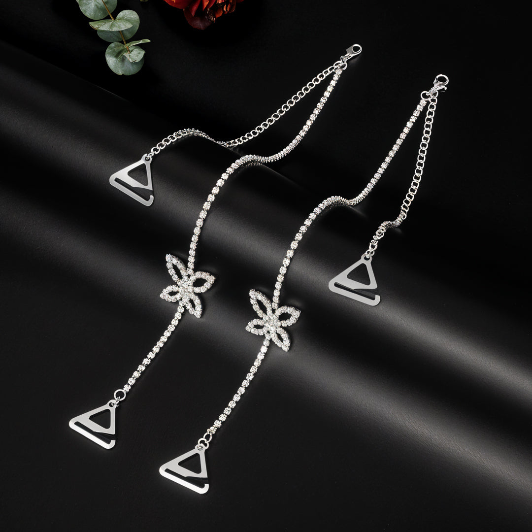 Butterfly Crystal Shoulder Strap Chain