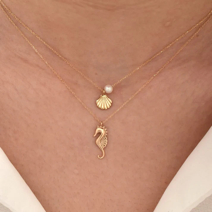 Ocean Charm Necklace for Women - Amalfa