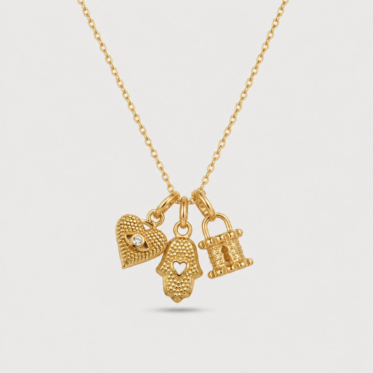 Amelie Charm Necklace Set