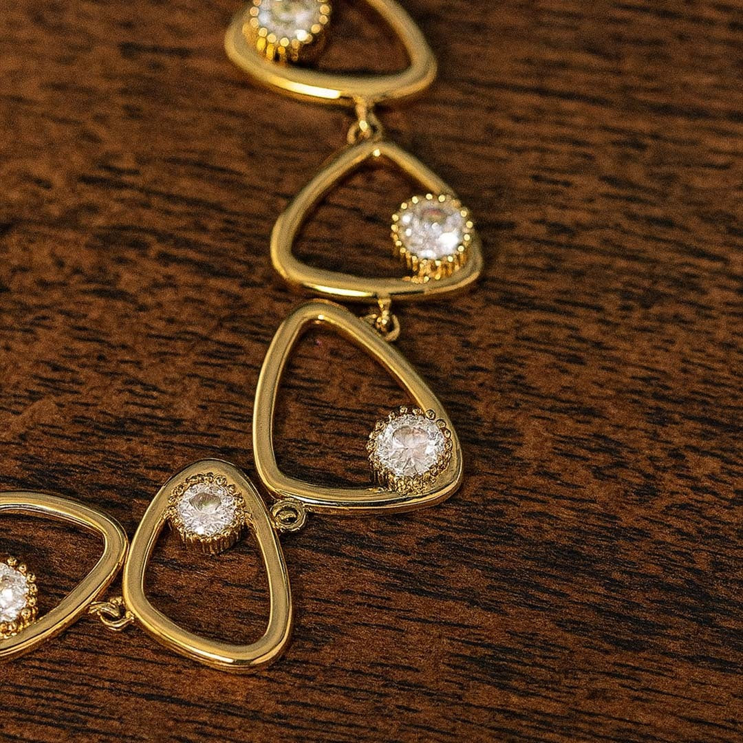 Liana Geometric Bracelet For Women - Amalfa