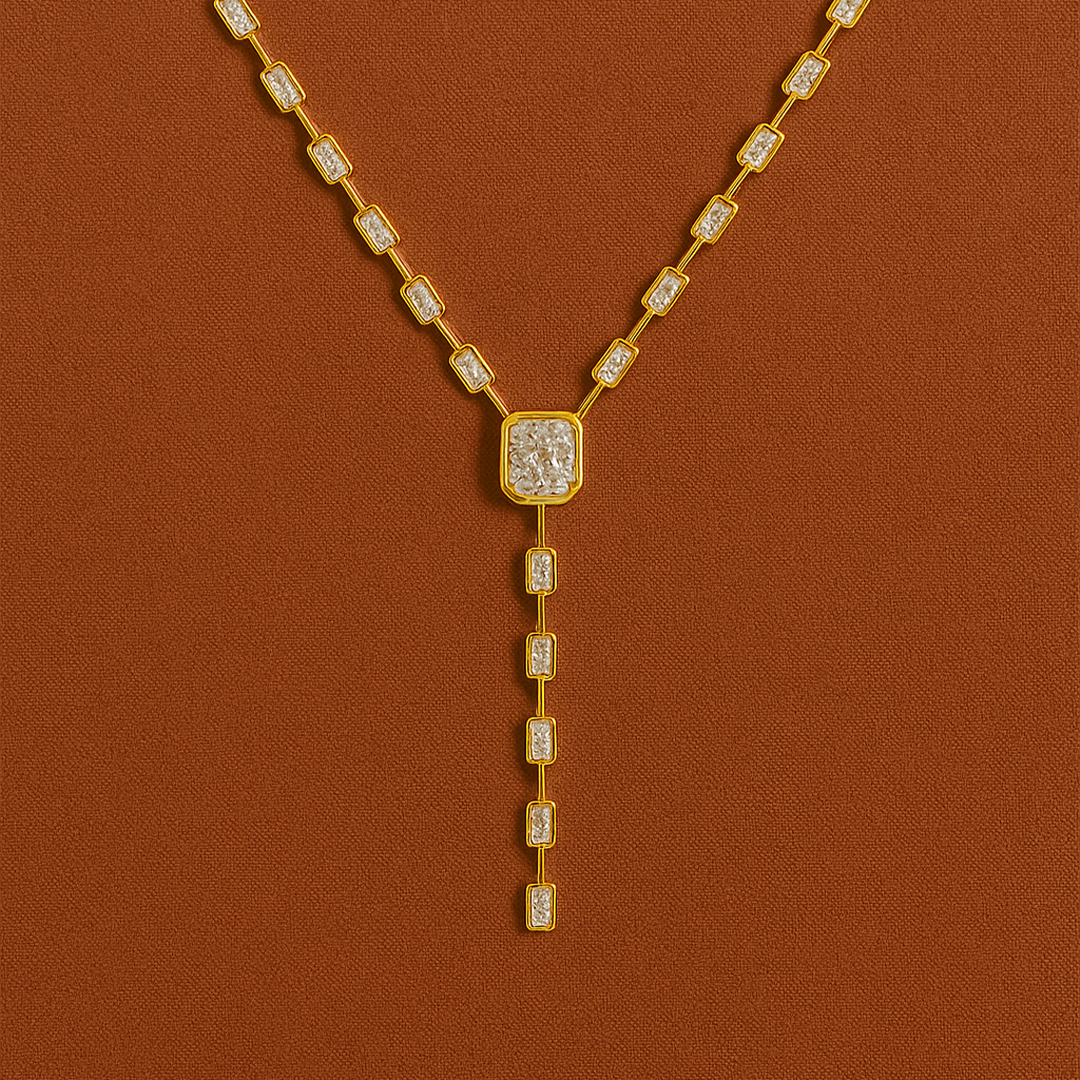 Emerald Cut Necklace for Women