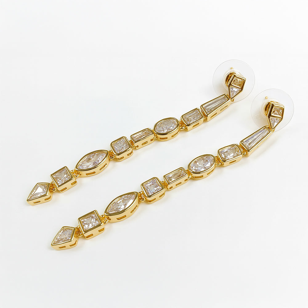Sophie Geometric Earrings for Women - Amalfa
