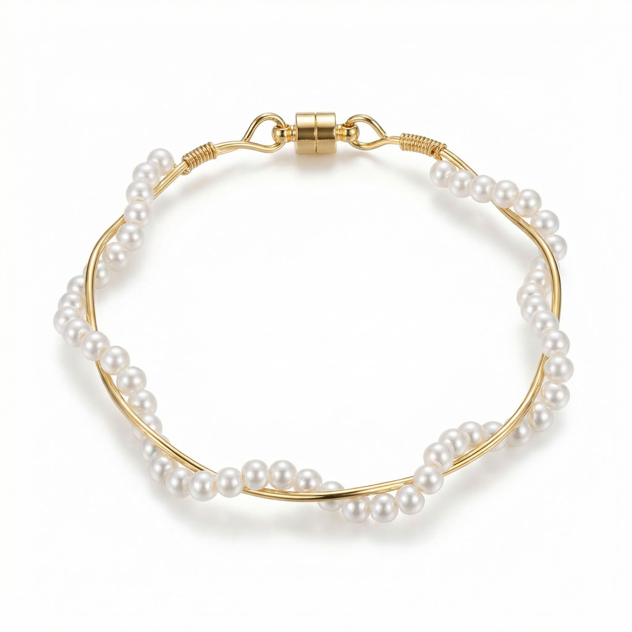 pearl bracelet for women – elegant minimalist pearl jewellery