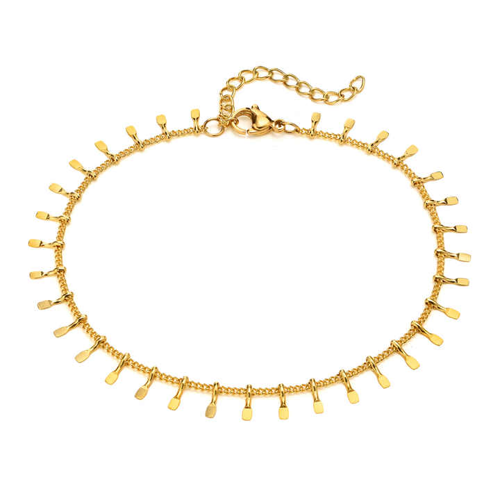 Selora Gold Dangle Anklet - Amalfa