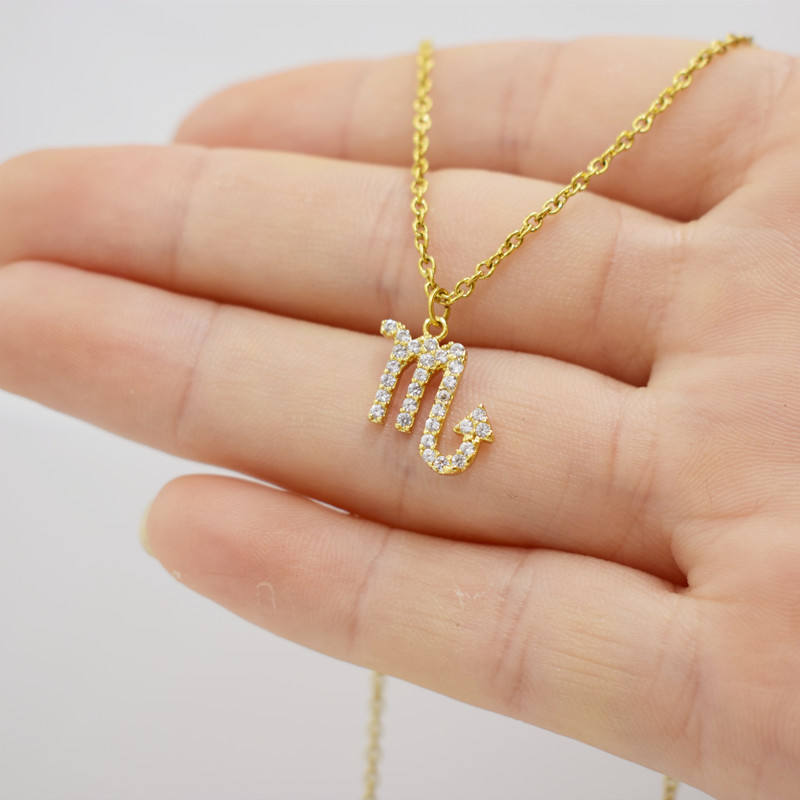 Zodiac Pendant Necklace