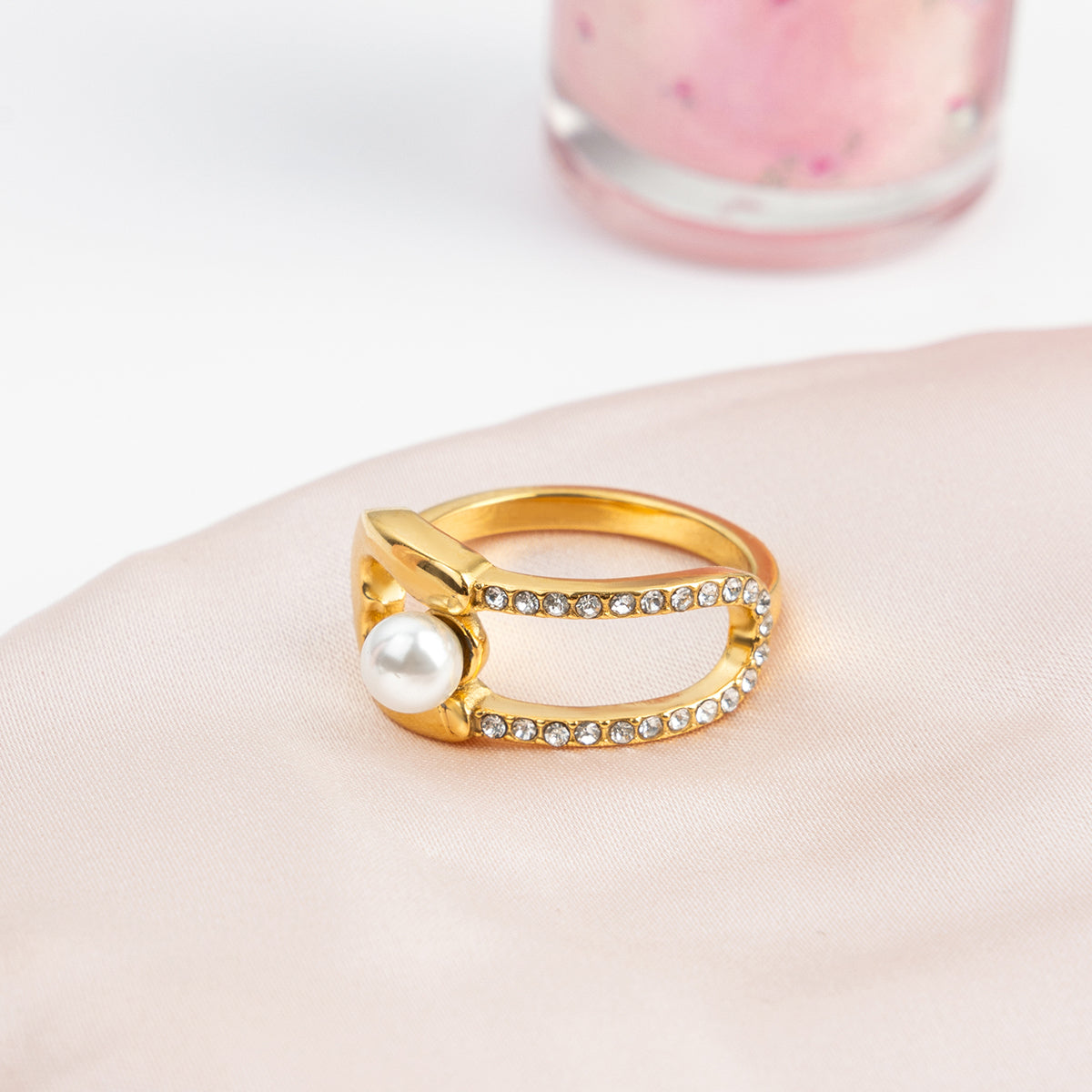 Tova Pearl Double Band Ring