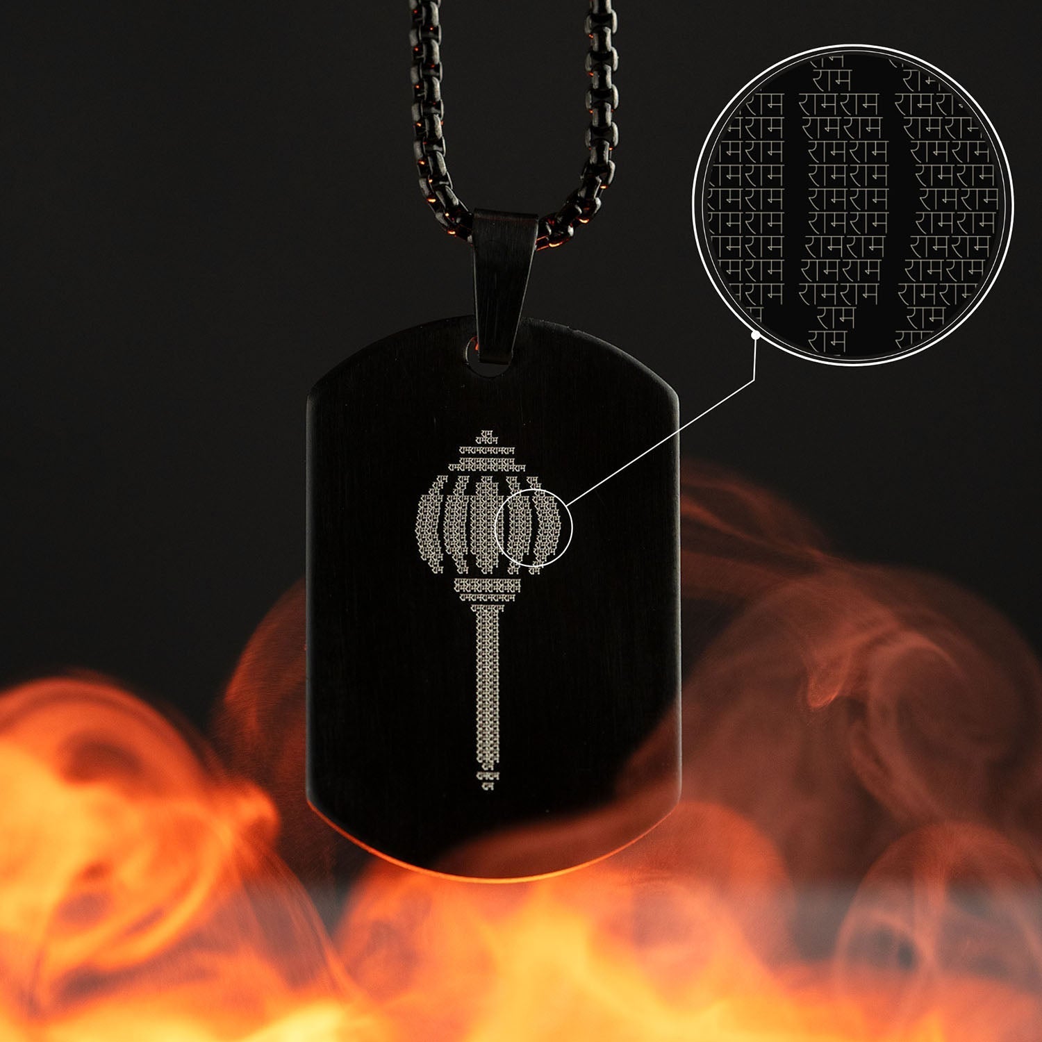 Spiritual God Tag Pendant