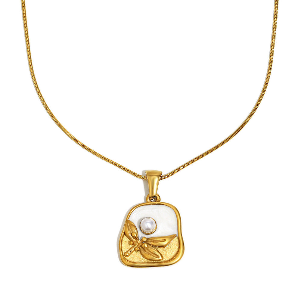 Vivi Gold Dragonfly Necklace