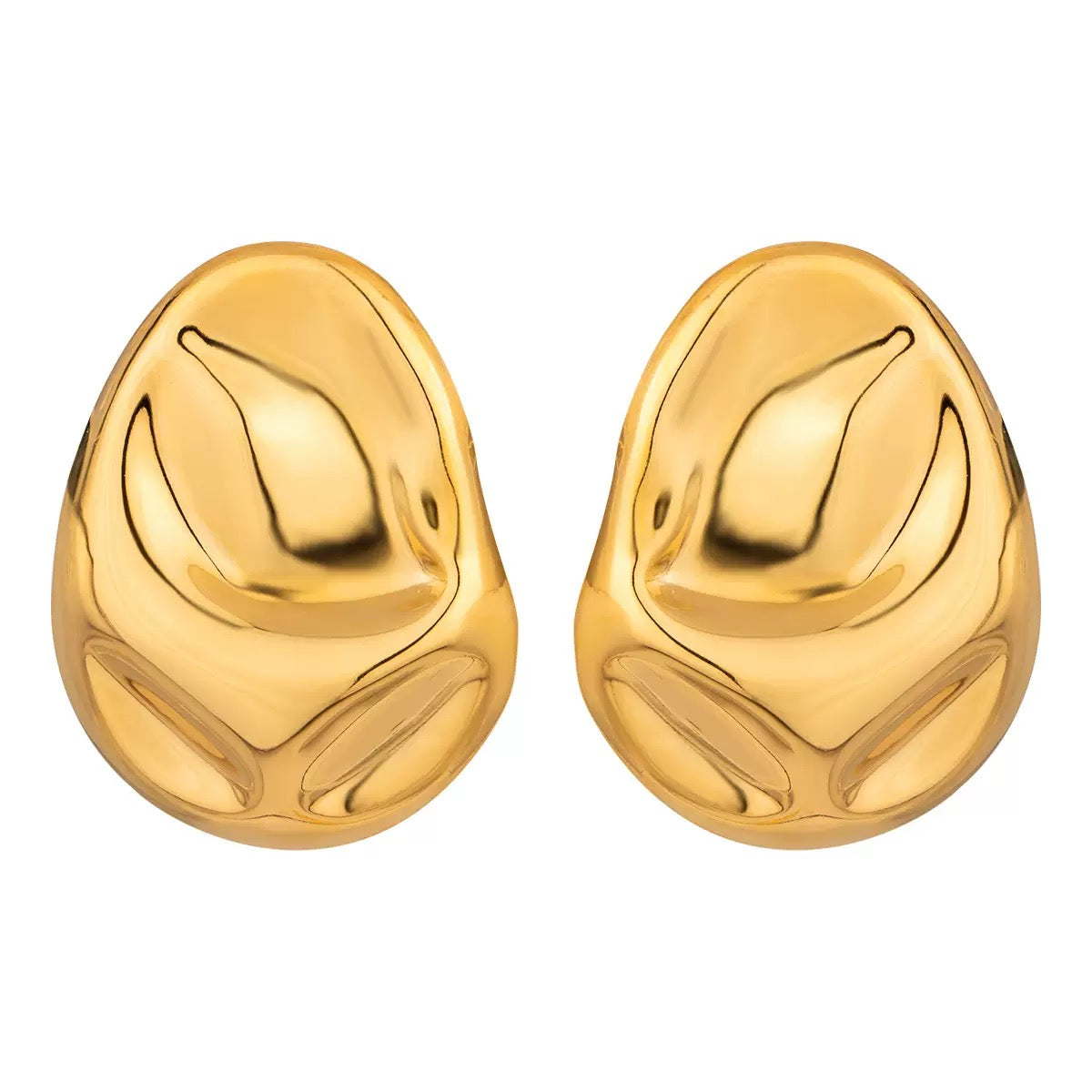 Nira Chunky Gold Earrings