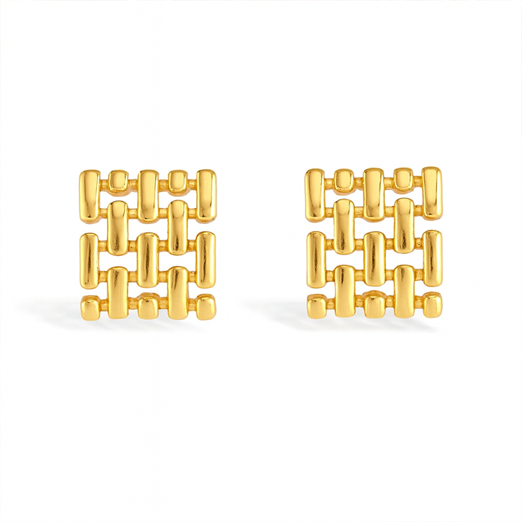 Jovi Bold Stud Earrings - Amalfa