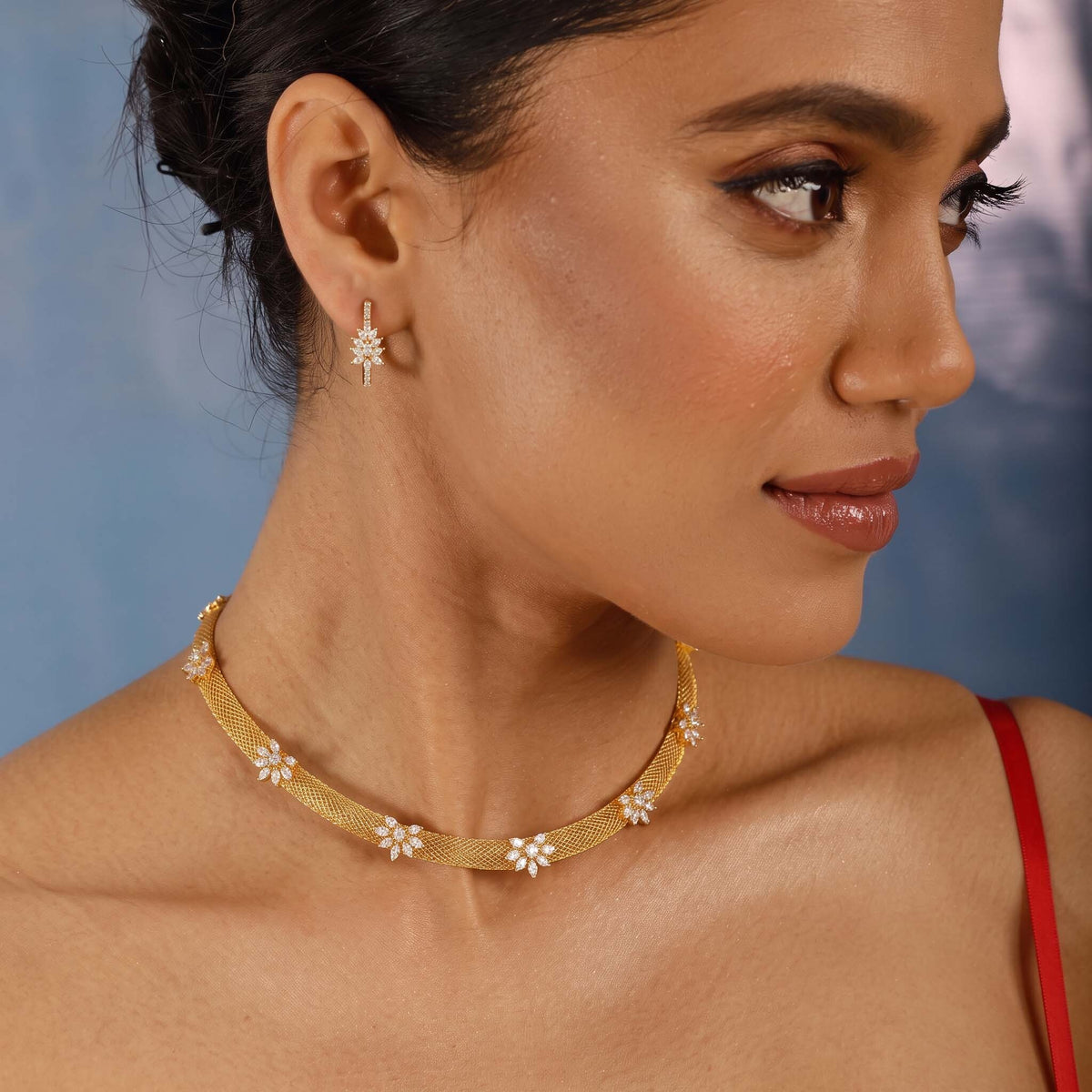 Laurel Necklace & Earrings Set
