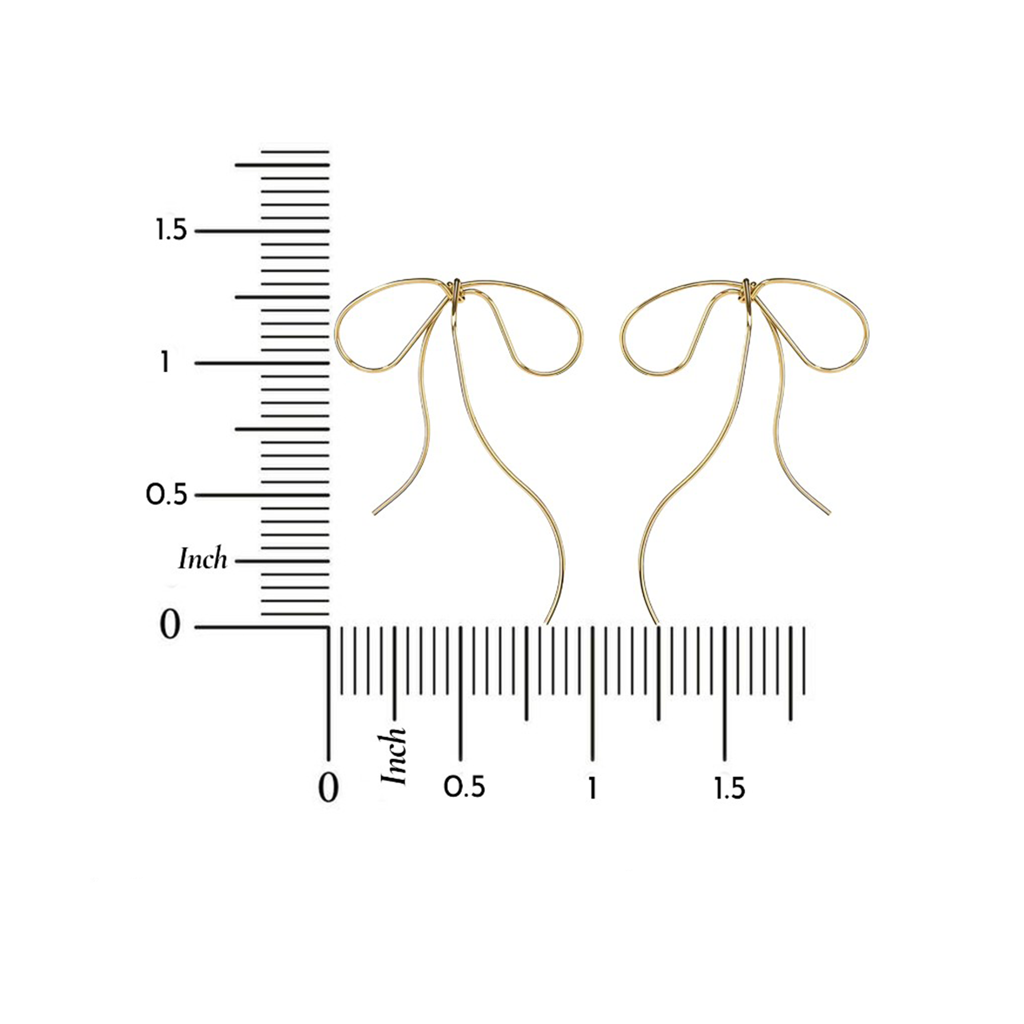 Bow Wire Earrings
