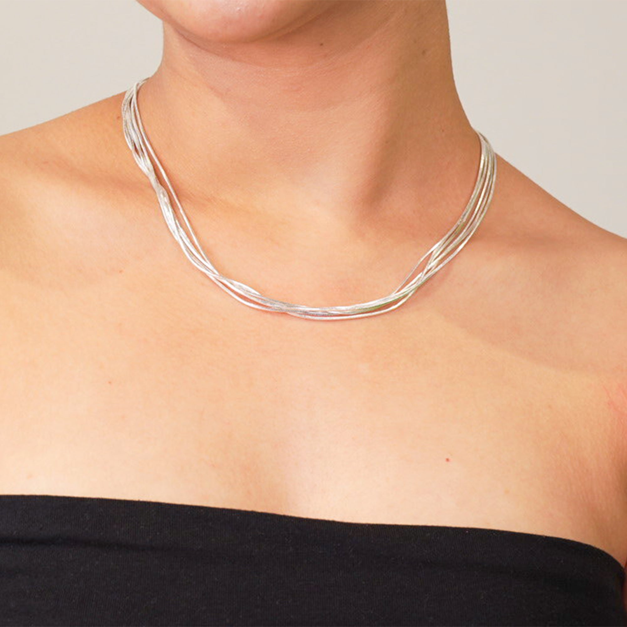 Starry Multi-Layer Tassel Chain Necklace - Amalfa