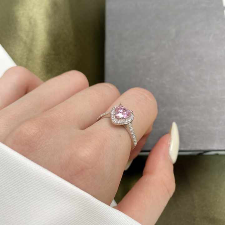 Rosalie Halo Ring For Women - Amalfa