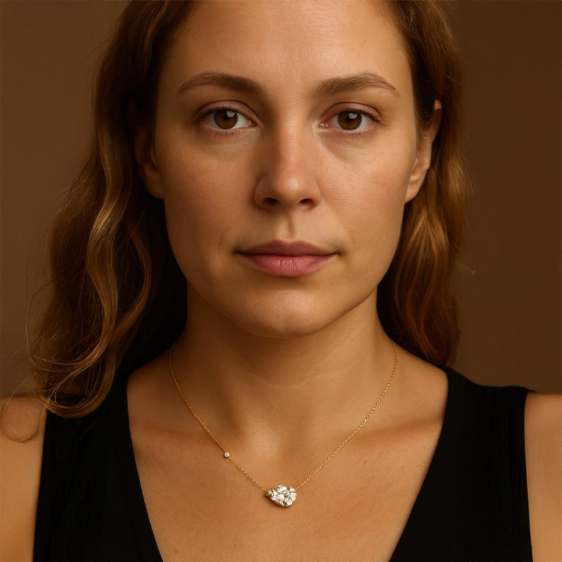 Teardrop Pendant Necklace For Women