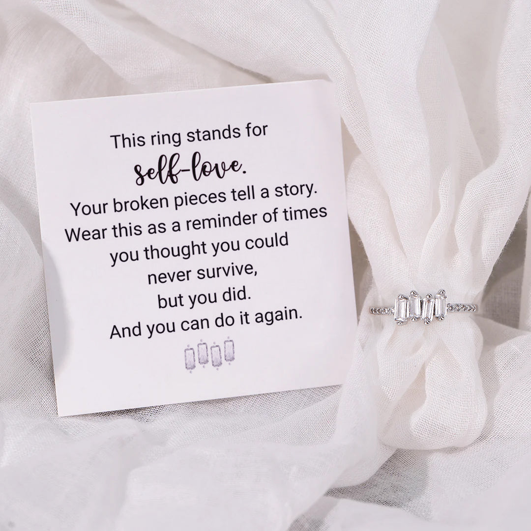 Resilient Spark – The Broken But Beautiful Ring (Size 7) - Amalfa