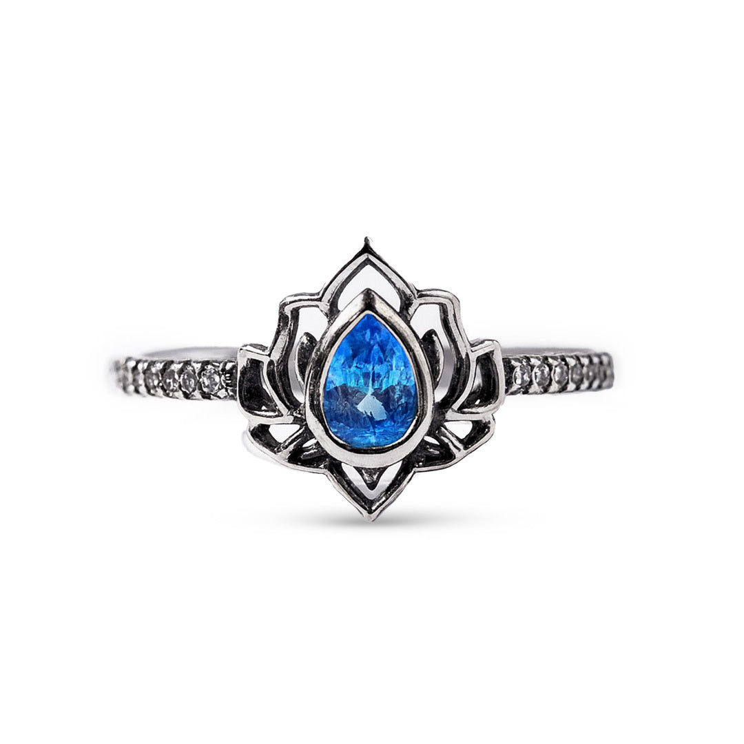 Trauma Lotus Ring For Women - Amalfa