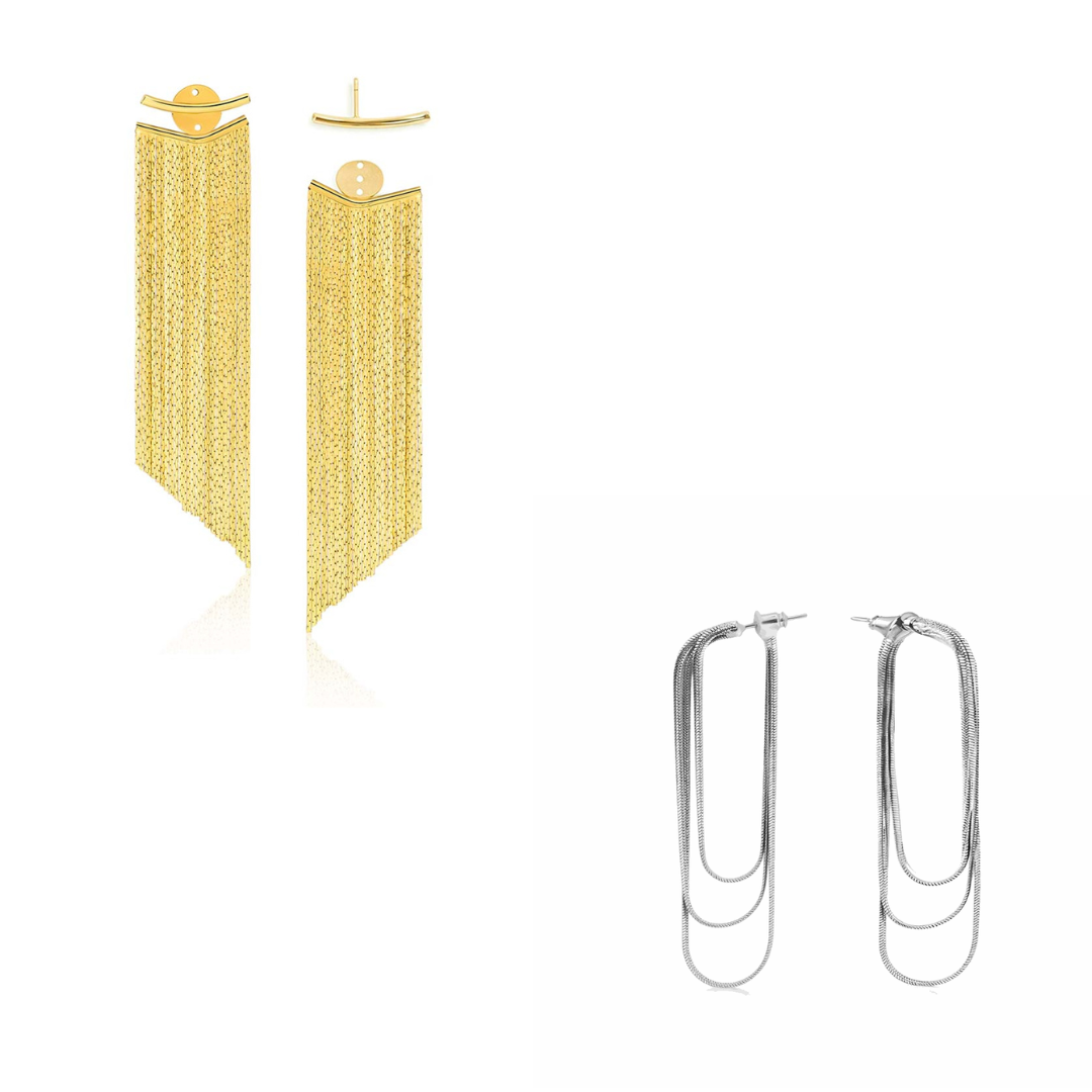 Aria Tassel Dangler Earrings