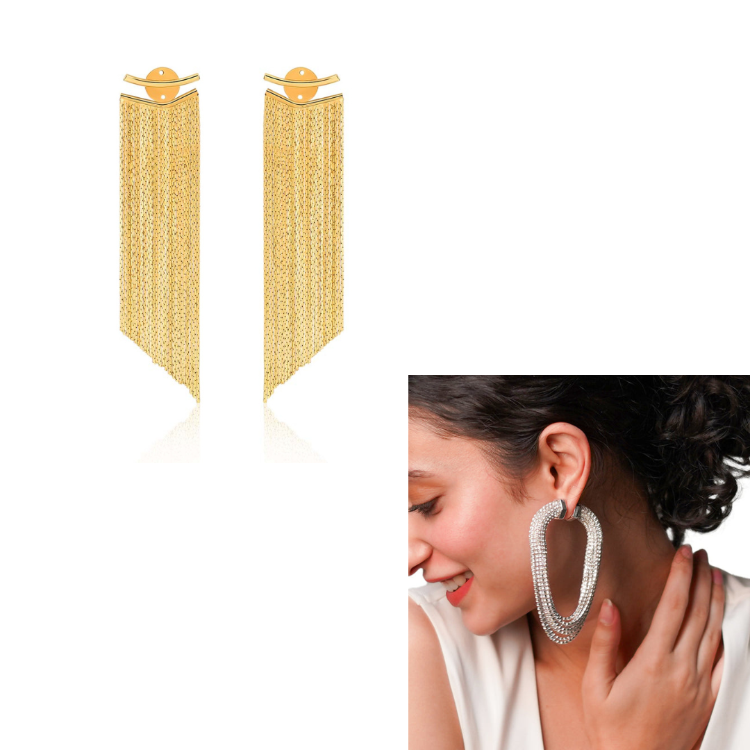 Aria Tassel Dangler Earrings