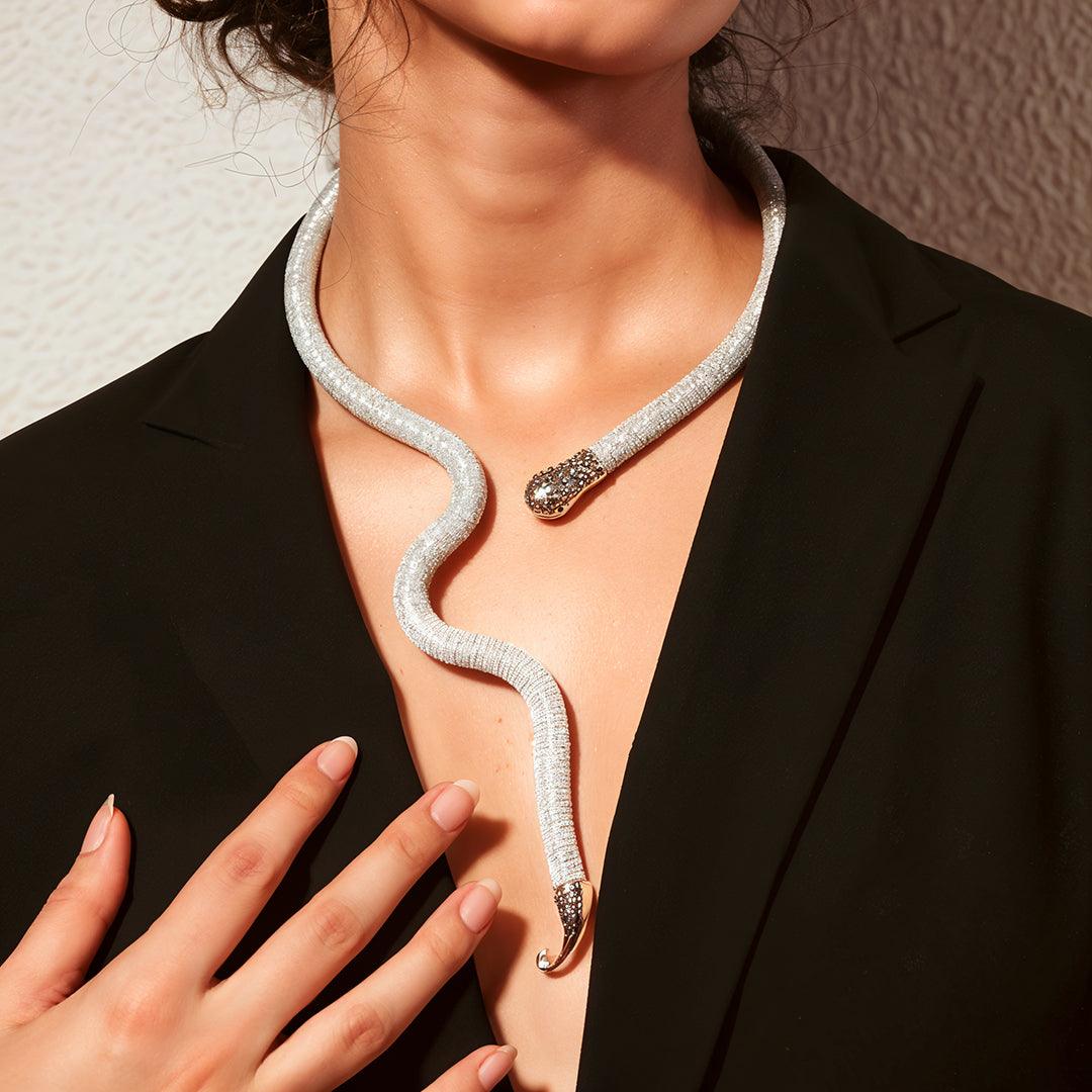 Snake Choker Necklace