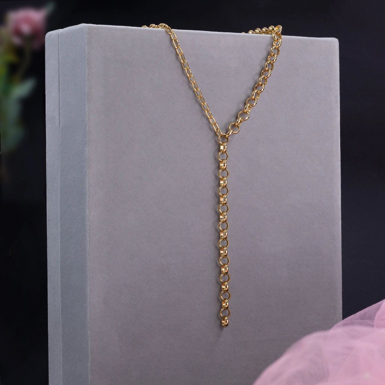 Ivy Dual Gold Chain Necklace