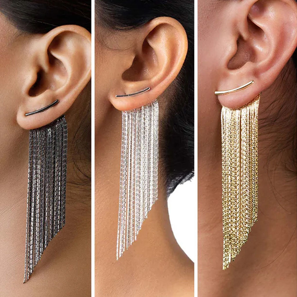 Aria Tassel Dangler Earrings For Women