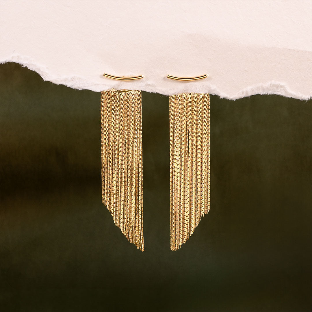 Aria Tassel Dangler Earrings For Women