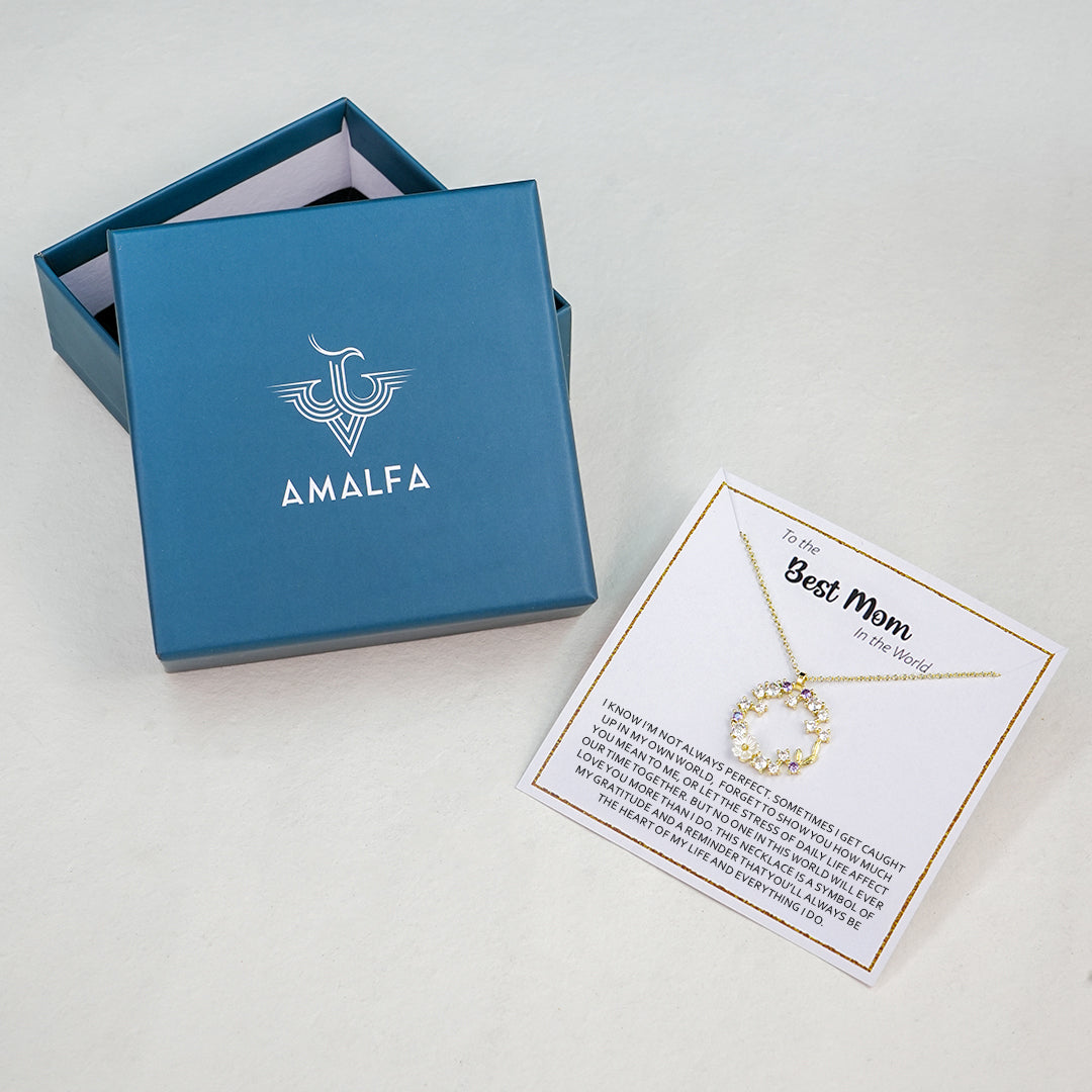 Ariana Blossom Necklace From Daughter With Special Gift Box