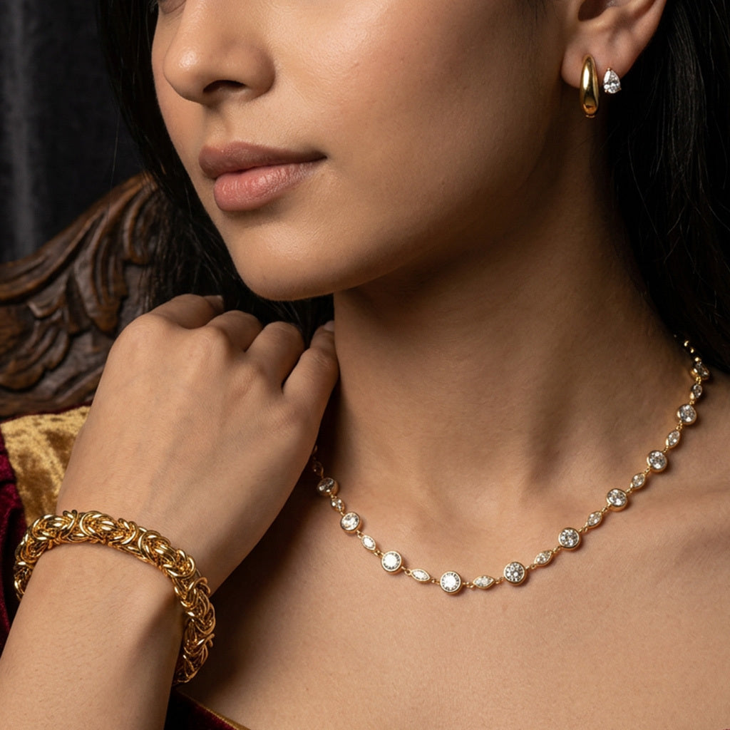 Auralis Drop Duo Earrings For Women