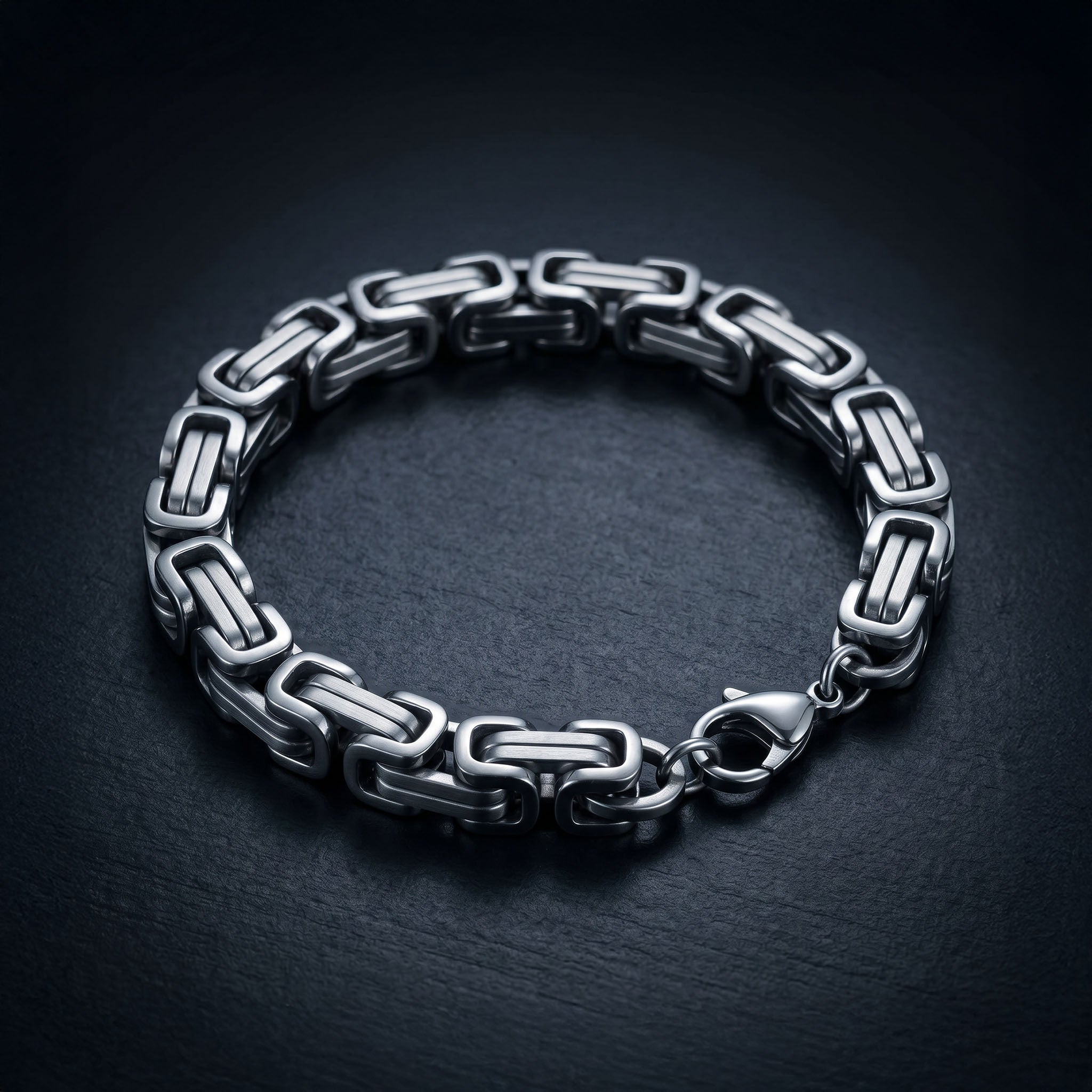 Soren Silver Men’s Link Bracelet