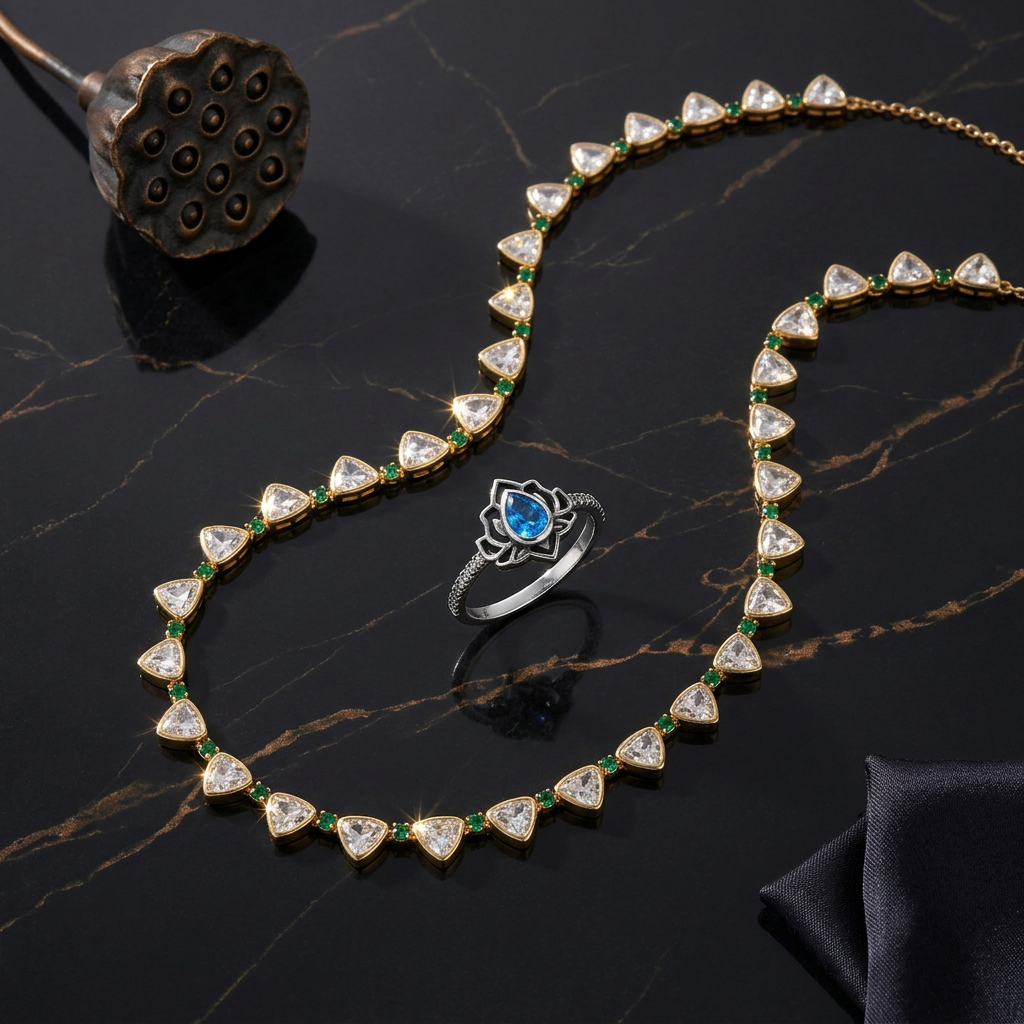 Nira Multicoloured Choker Necklace For Women