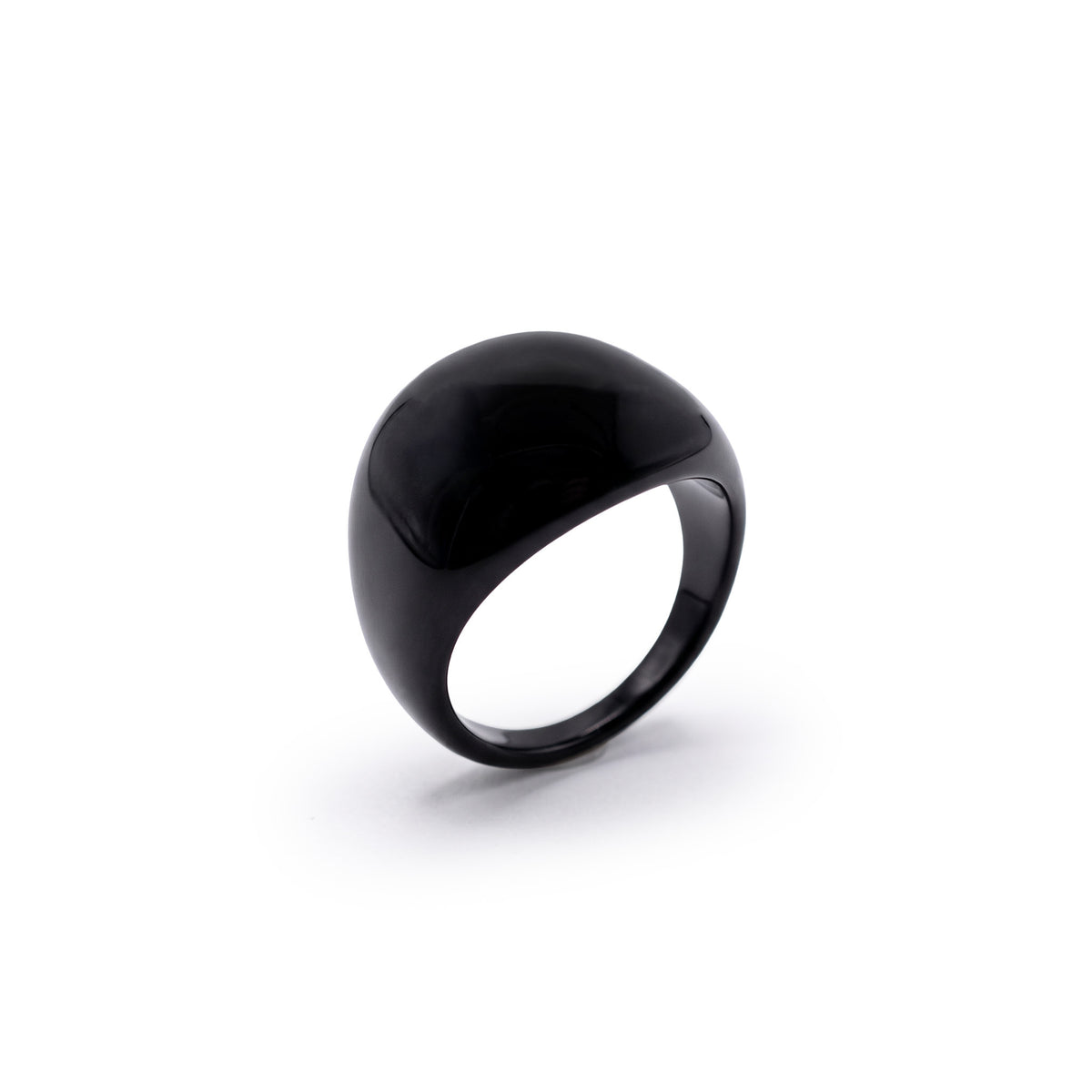 Clara Noir Orb Ring
