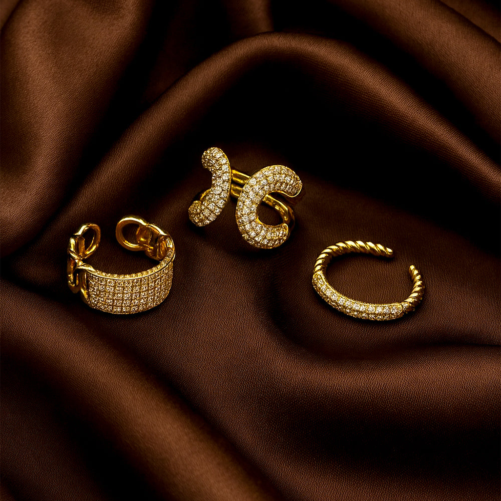 Valeria Zircon Ring Set for Women
