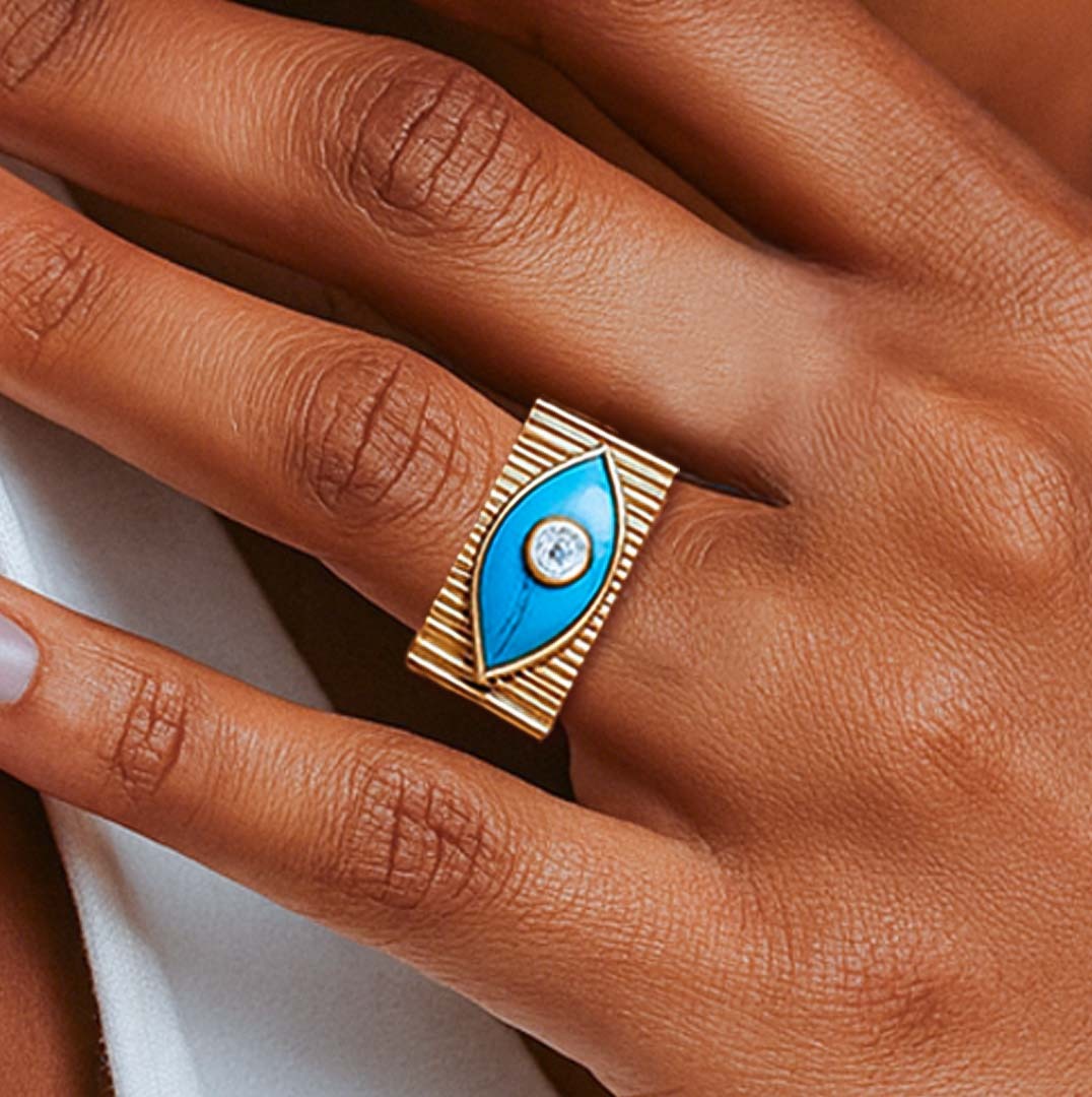 Gold ring for women