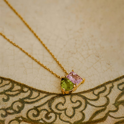 gemstone necklace for women