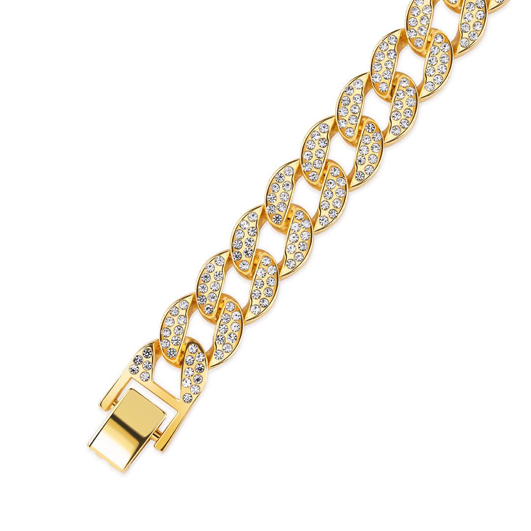 Gold chain necklace