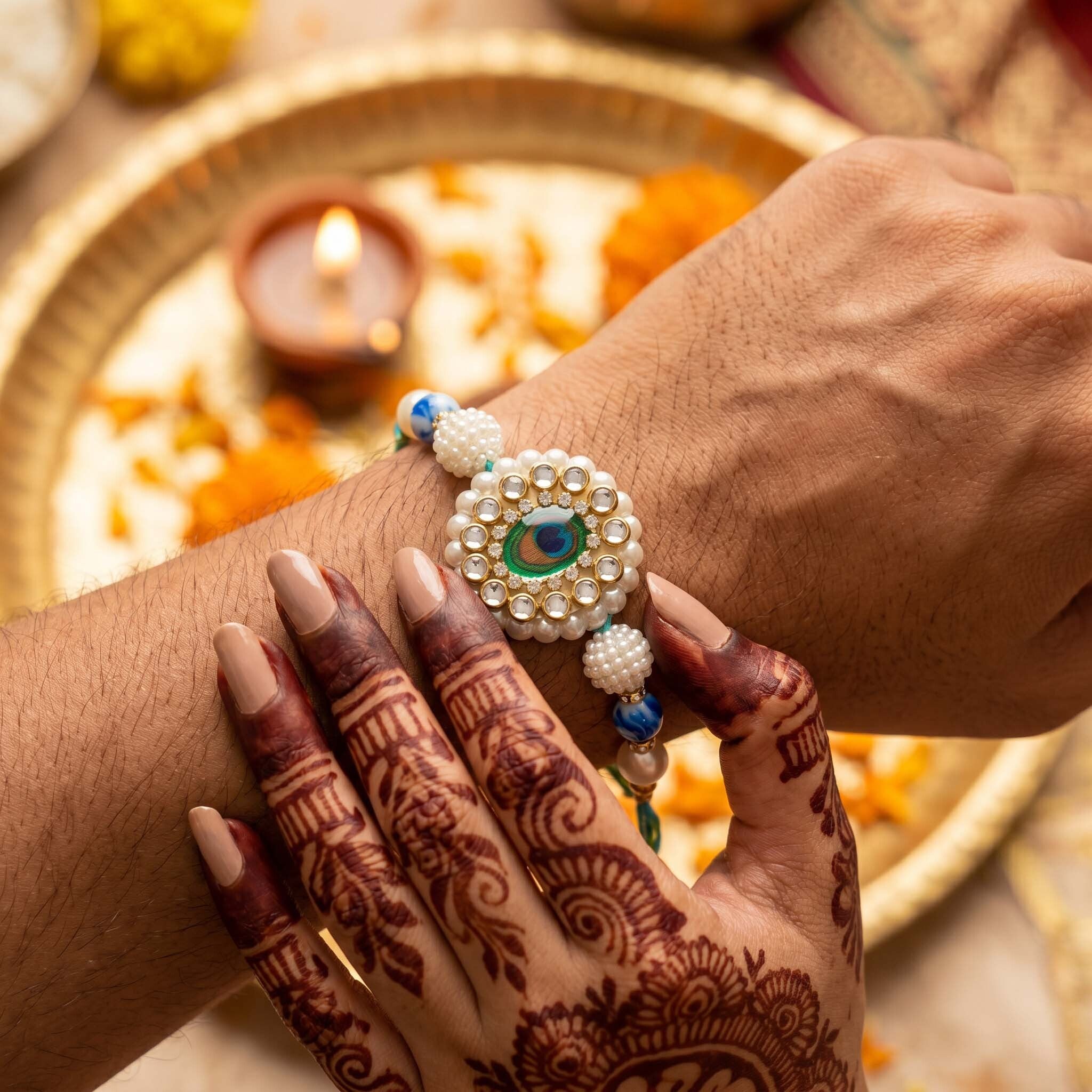 Neelanjana Rakhi Set