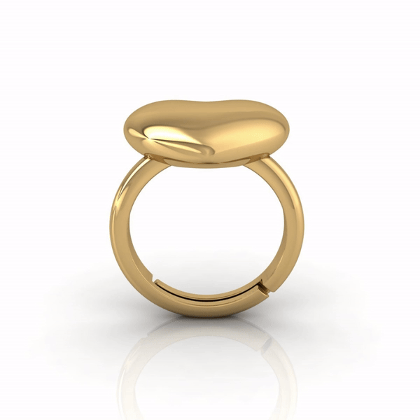 heart shape ring design
