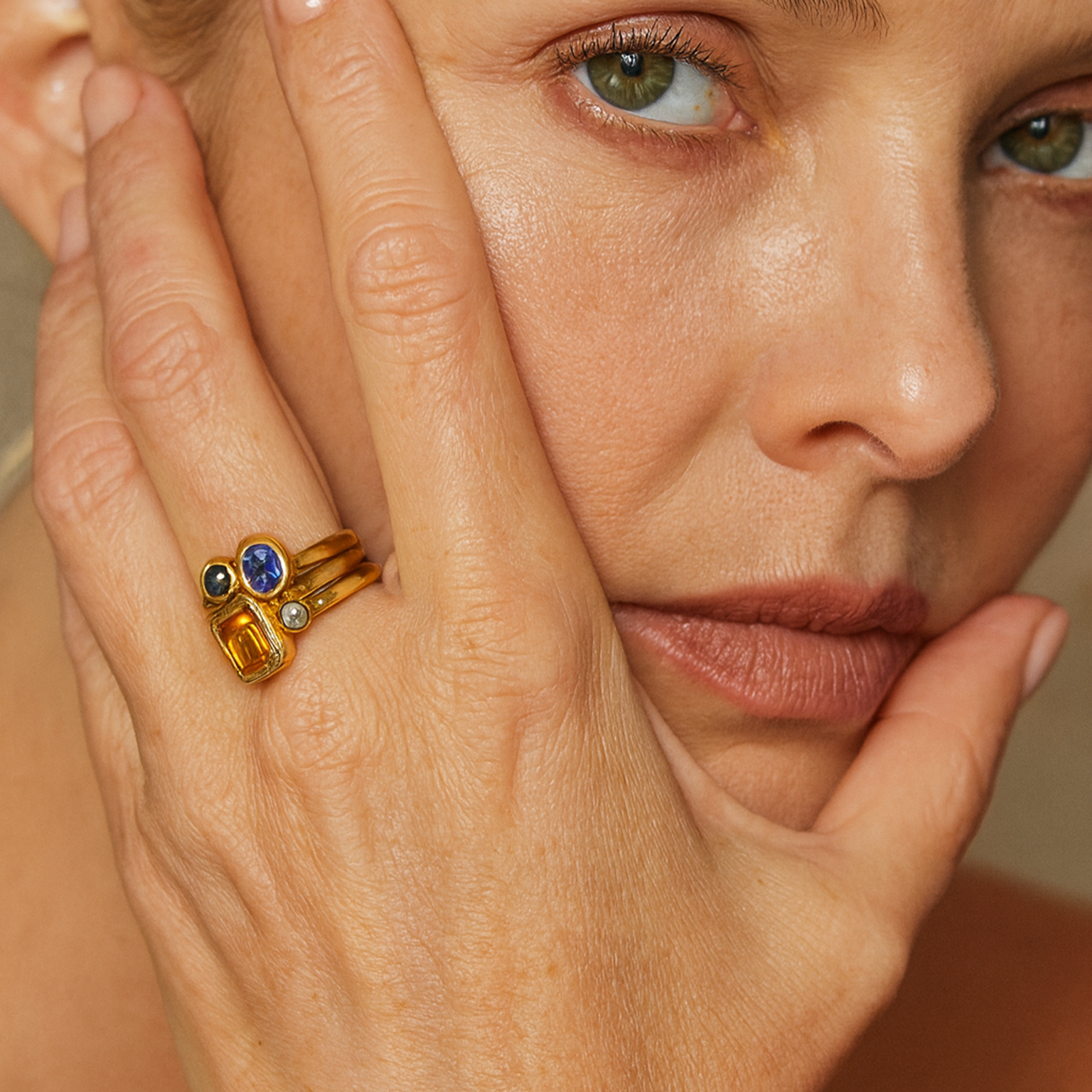 Nova Multi Gemstone Ring