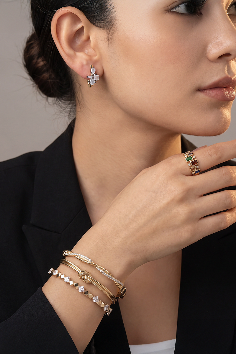 Vienna Crystal Statement Jewellery Set