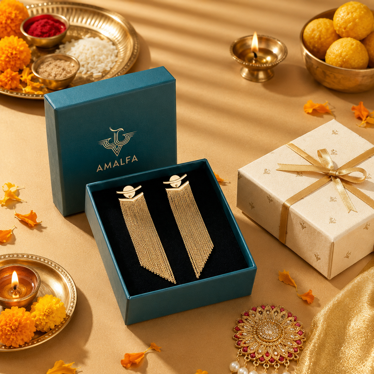 Aria Tassel Dangler Earrings For Women